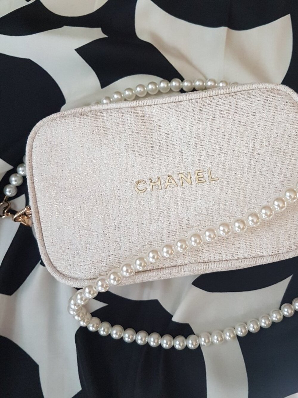Chanel Tweed Pouch Limited Edition